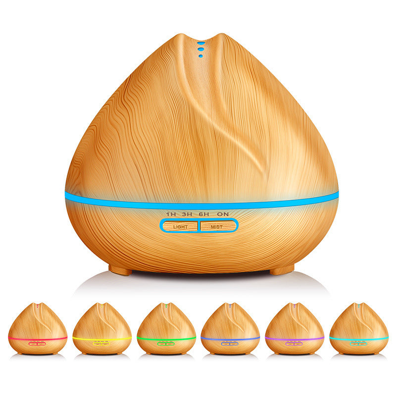 Wood Grain Humidifier with Essential Oil Diffuser