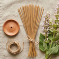 Clary Sage Incense Sticks for Hormone Balance & Mood. All Natural (10 count)