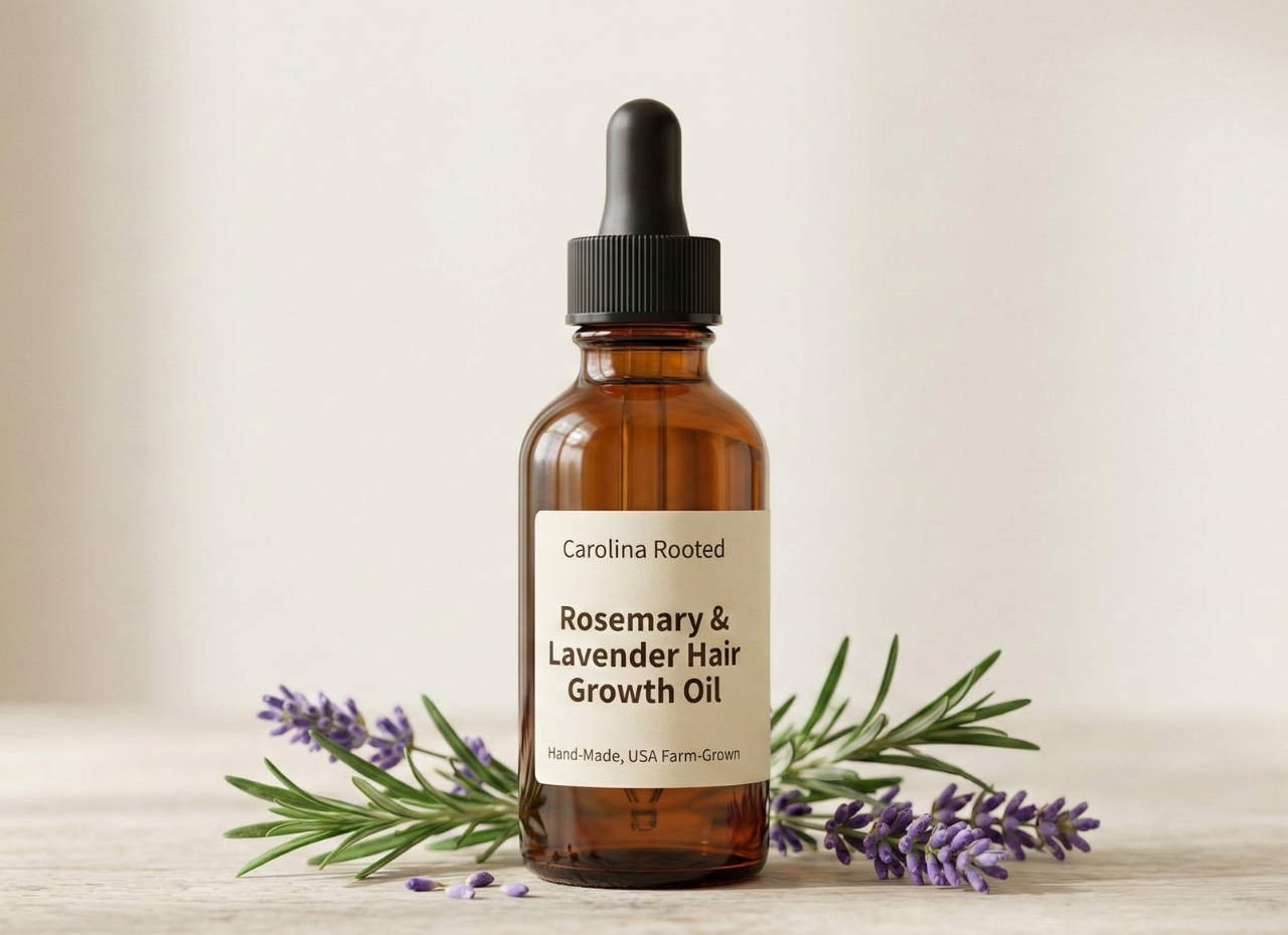 Rosemary & Lavender Infused Hair Growth Oil for Scalp Treatment, Natural  Serum for Thinning Hair & Receding Hairline