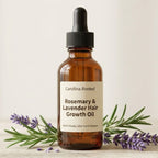 Rosemary & Lavender Infused Hair Growth Oil for Scalp Treatment, Natural  Serum for Thinning Hair & Receding Hairline