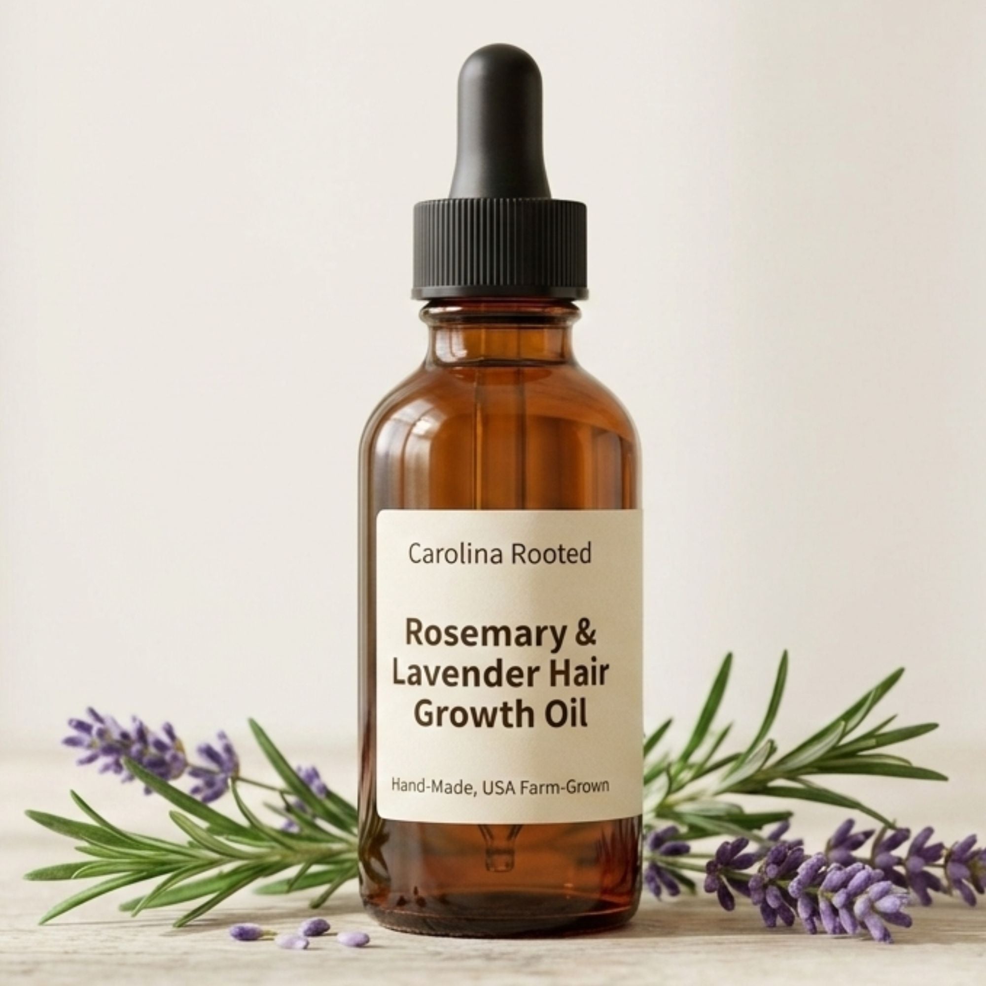 Rosemary & Lavender Infused Hair Growth Oil for Scalp Treatment, Natural  Serum for Thinning Hair & Receding Hairline