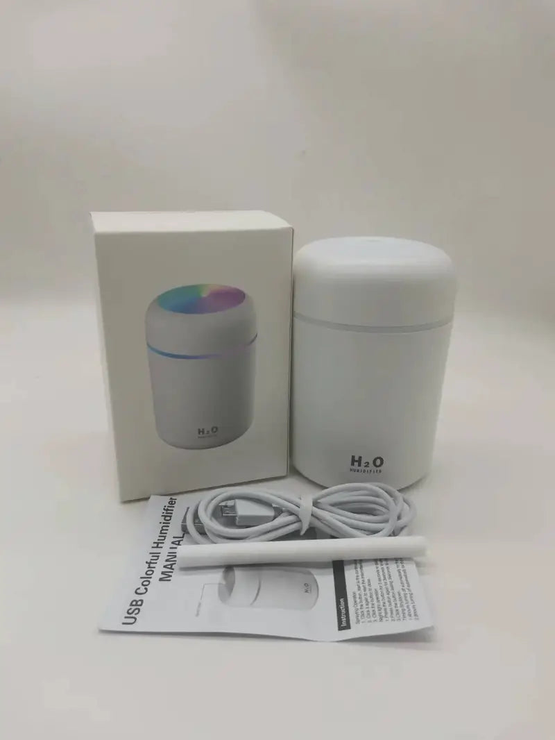 Portable 300ml LED Aroma Essential Oil Diffuser