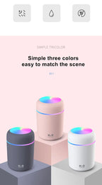 Portable 300ml LED Aroma Essential Oil Diffuser