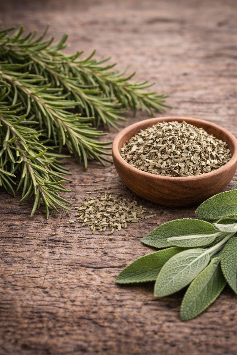 Rosemary & Sage Hair Growth Oil