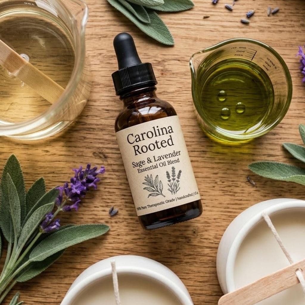 Clary Sage & Lavender Essential Oil Blend