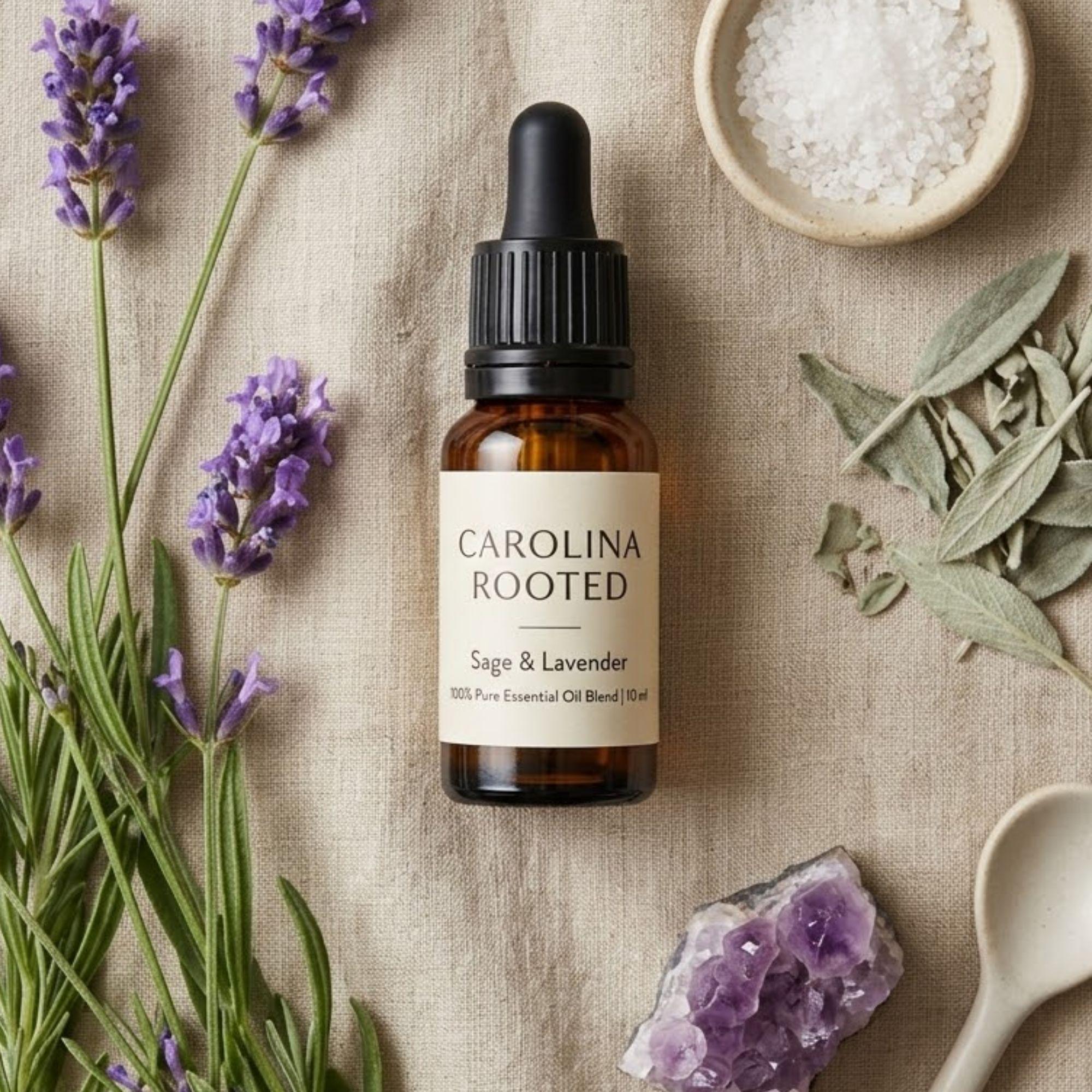 Clary Sage & Lavender Essential Oil Blend