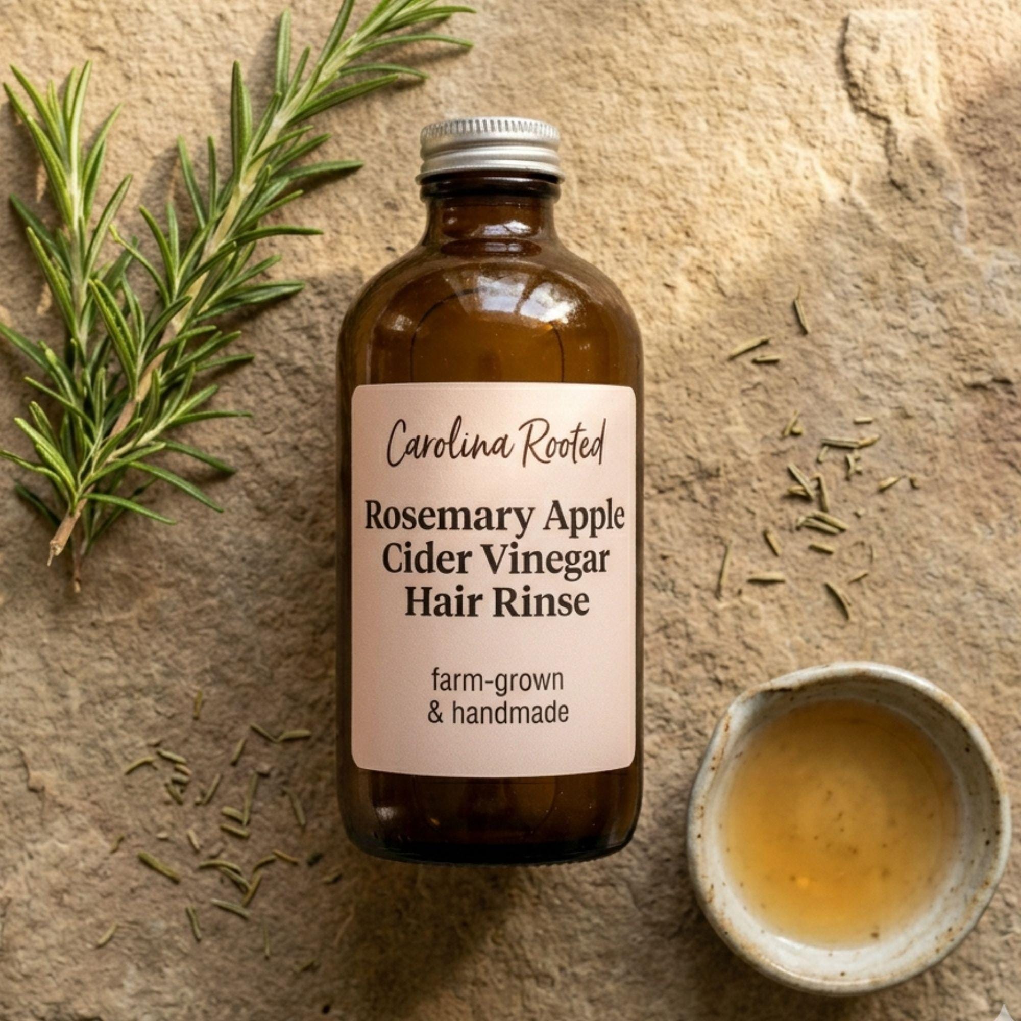 Rosemary ACV Hair Rinse