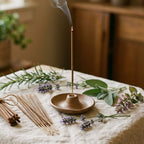Natural Incense Sampler Pack. Hand Dipped Essential Oil Incense Sticks for Aromatherapy (50 count)