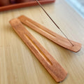 Wooden Incense Stick Holder | Handcrafted Ash Catcher Tray